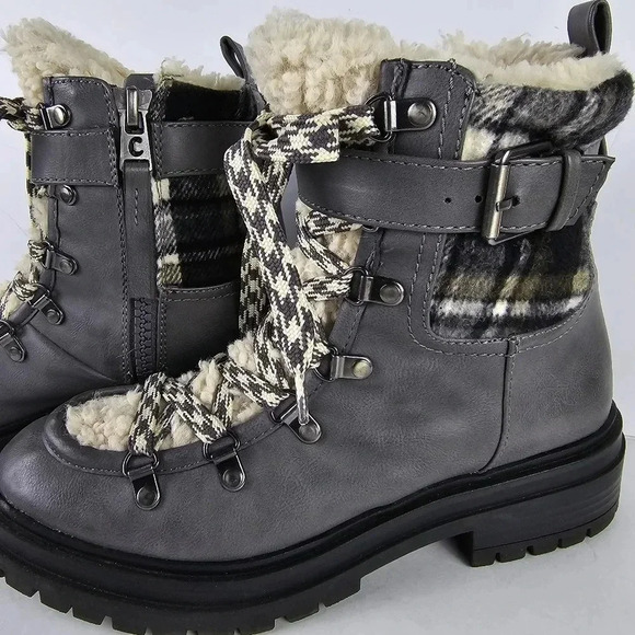 Circus by Sam Edelman Women's  Gretchen Shearling Hiker Boot 8M - Picture 4 of 15